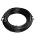 Cable coaxial combinado RG59 +DC 20 metros
