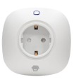 Remotely controlled power outlet via H4 alarm system