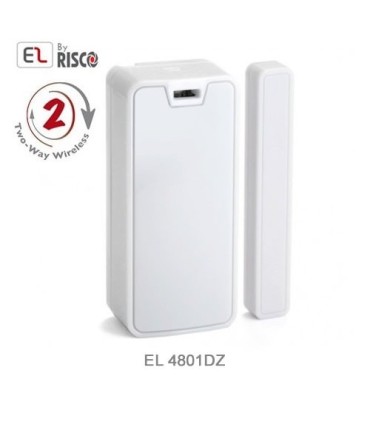 Detector de doble zona, magnético y transmisor universal, EL, 2Way EL4801DZ