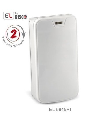 Détecteur de mouvement sans fil 1 & 2 voies, immunisé contre les animaux jusqu'à 45 kg, Electronics Line EL-5845PI