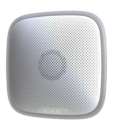 Sirene exterior wireless AJ-STREETSIREN-W para alarmes Ajax