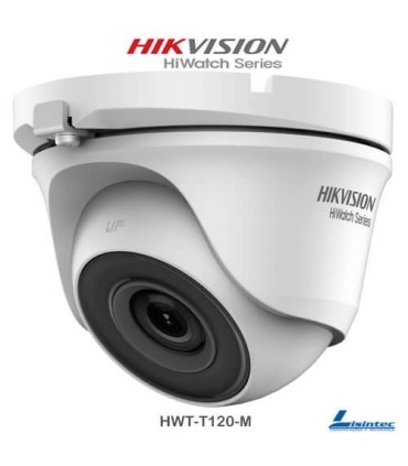 Telecamera dome Hikvision 1080p, lente 2.8 mm - HWT-T120-M