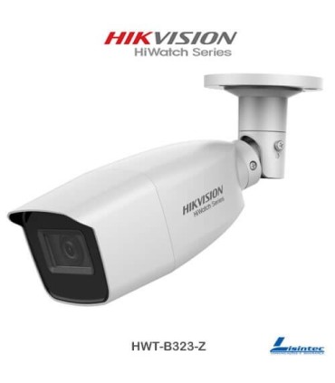 Cámara Hikvision 1080p PRO 4 en 1 Lente motorizada 2.7~13.5 mm IR 70m - HWT-B323-Z