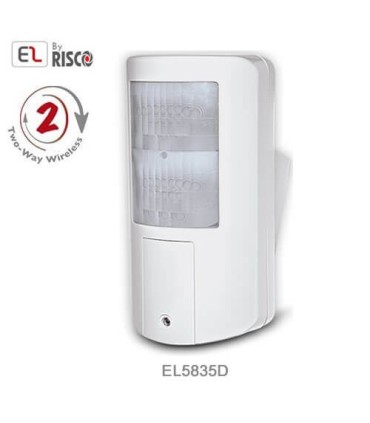 EL-5835D - Detector Wireless Beyond para exterior de Dupla Tecnologia
