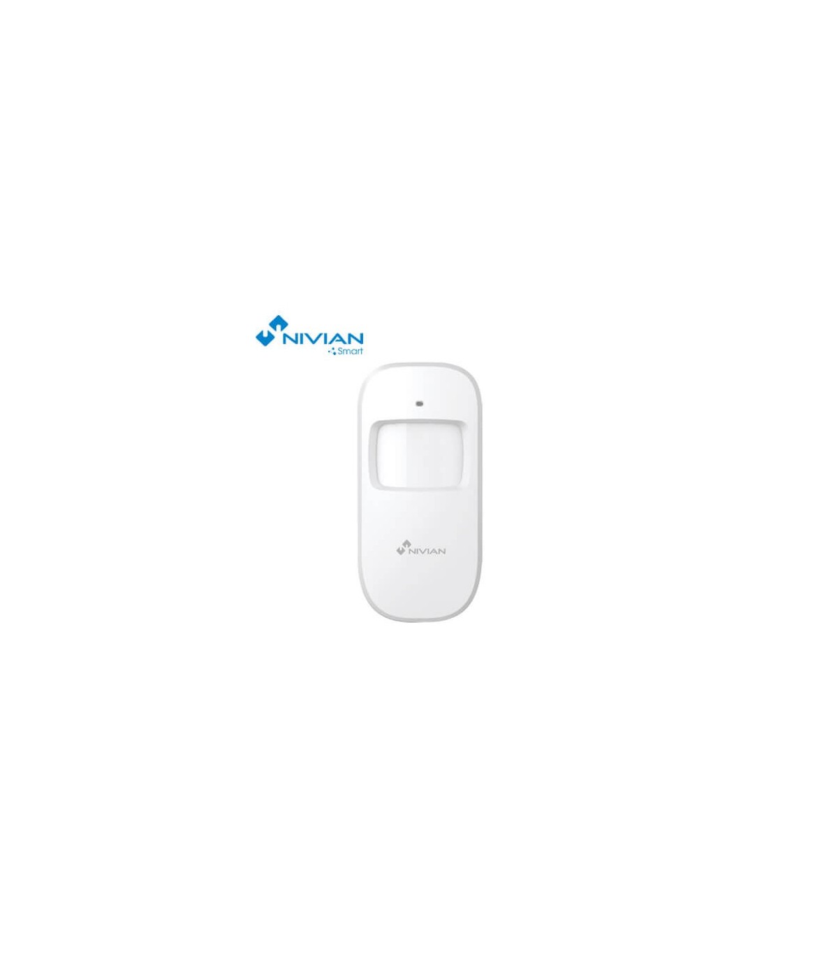 Detector de movimiento inal/ámbrico para interior Compatible con Panel de Alarma Nivian Smart Nivian Smart NVS-D2A Inmune a Mascotas 20Kg