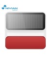NVS-S8A - Sirène extérieure avec panneau solaire pour alarmes Nivian