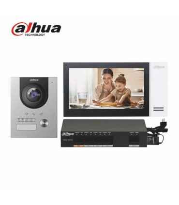 KPT01-F - Kit d'interphone vidéo Dahua IP et SIP