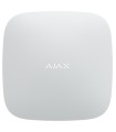 Ajax Hub2 Plus white alarm panel with GSM, 3G, 4G, LAN and WIFI