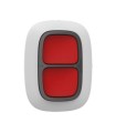 Botón de pánico blanco de dos teclas para alarma Ajax
