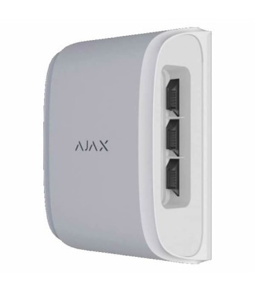 Detetor de movimento sem fios tipo cortina duplo para exterior Ajax