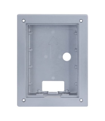 Kit de video porteiro Dahua a dois fios com caixa de montagem encastrada