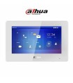 VTH5422HW-W Monitor Interior IP 2 Hilos 7" Wi-Fi Blanco Dahua