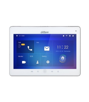 VTH5241DW-S2 Moniteur IP Dahua 10" WiFi PoE | Lisintec
