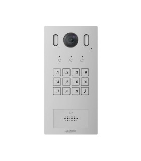 Interphone vidéo IP Dahua avec clavier et lecteur de carte Mifare VTO3221E-P