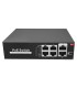 Switch PoE 60W 4 portas PoE + 2 Uplink