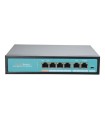 Switch HiPoE 65W 4 ports + 2 Uplink