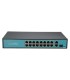Switch HiPoE 300W 16 PoE ports + 2 Uplink et 1 SFP port