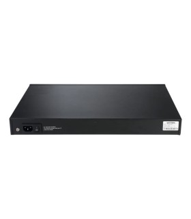 Switch Wi-TEK HiPoE de 2500 W con 24 puertos PoE