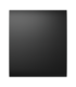 Black touch panel for light switch