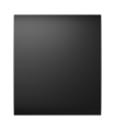 Botão de toque para interruptor de luz simples em cor preta