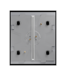 Touch panel for double light switch