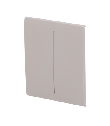 Touch panel for double light switch olive color
