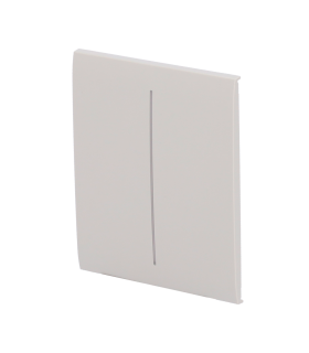 Touch panel for double light switch oyster color
