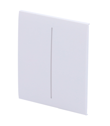 Painel de toque para duplo interruptor de luz cor branca