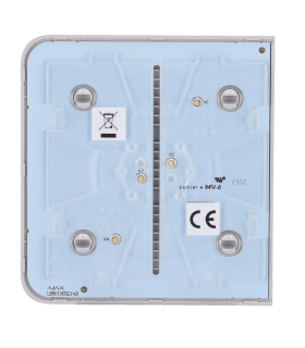 Painel táctil para um interruptor de luz cor nebulosa