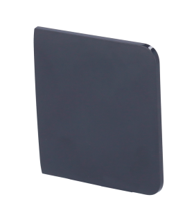 Panneau tactile pour interrupteur d'éclairage Couleur graphite