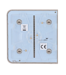 Panneau tactile Sidebutton Ajax pour interrupteur d'éclairage, RAL 7044 Couleur olive