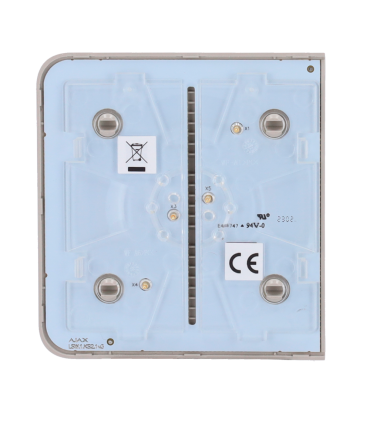 Panel táctil Ajax Sidebutton para un interruptor de luz, RAL 7044 Color oliva