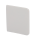 Panel táctil Sidebutton Ajax para un interruptor de luz, RAL 9002 Color ostra