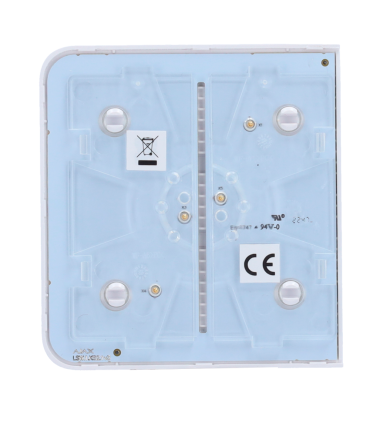 Ajax touch side panel Sidebutton for light switch, RAL 9003 white colour