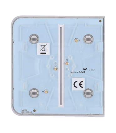 Painel táctil duplo para um interruptor de luz Cor nebulosa