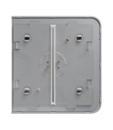 Pannello a sfioramento per un doppio interruttore della luce Colore bianco