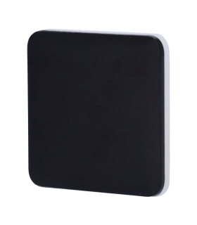 Painel de toque para um interruptor de luz cor preta