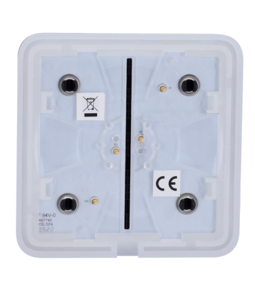 Touch panel for a light switch black color