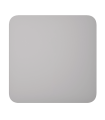 Painel táctil Ajax Solobutton para um interruptor de luz, RAL 7047 Cor névoa