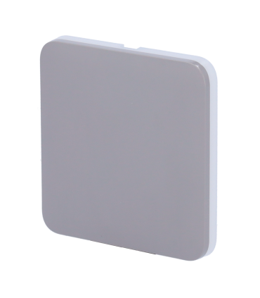 Panneau tactile pour interrupteur d'éclairage Couleur grise