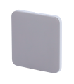 Panel táctil Ajax Solobutton para un interruptor de luz, RAL 7004 Color gris