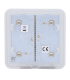 Panel táctil Solobutton Ajax para un interruptor de luz, RAL 9002 Color ostra