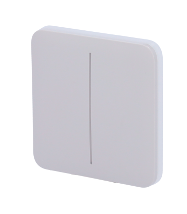 Painel táctil para interruptor duplo de luz Cor nebulosa