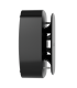Détecteur de fumée et CO noir FIREPROTECT2-HSC-RB-B