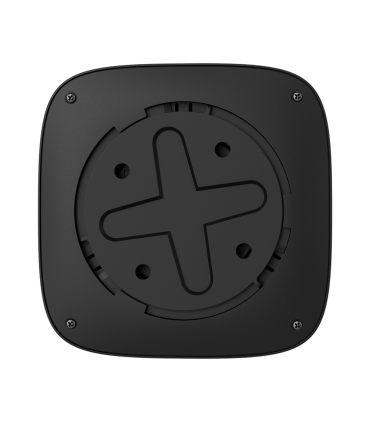 Black smoke detector and CO FIREPROTECT2-HSC-RB-B