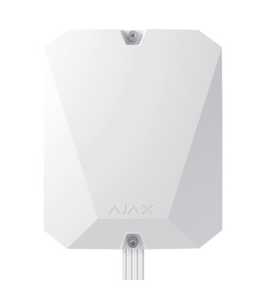 AJAX 2G 4G LAN professional alarm control panel in white