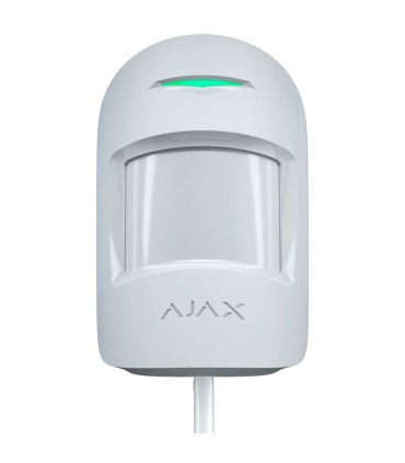 Detector de movimiento Ajax cableado blanco