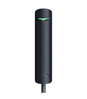 Detector de rotura de cristales con cable Ajax negro