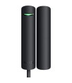 Ajax Superior DoorProtect Plus Fibra Negro — Detector Apertura, Golpe e Inclinación