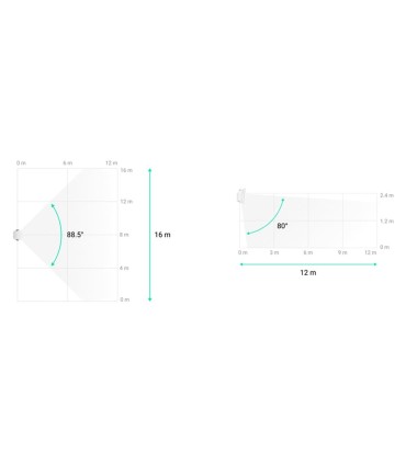 Rilevatore di movimento e rottura vetro cablato Ajax bianco